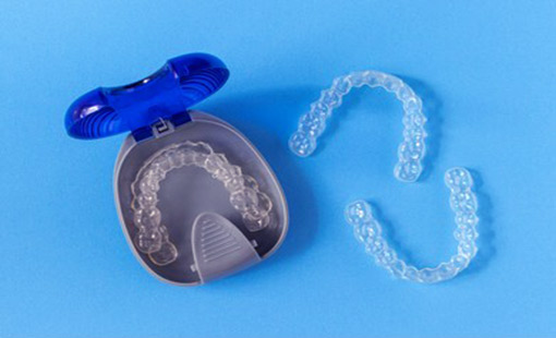Invisalign is smooth plastic is also less abrasive